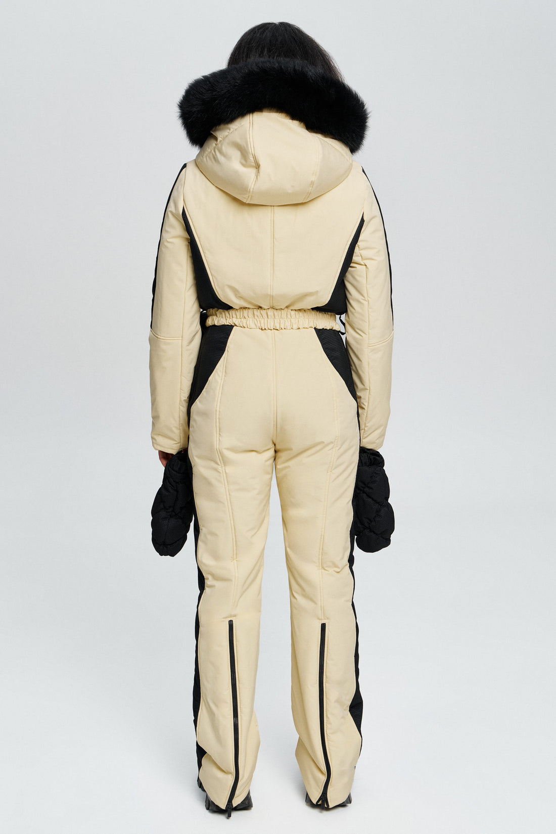 Ski outerwear women insulated Palmyra - Butter yellow Woman ski onesie snowsuit for winter outdoor activewear