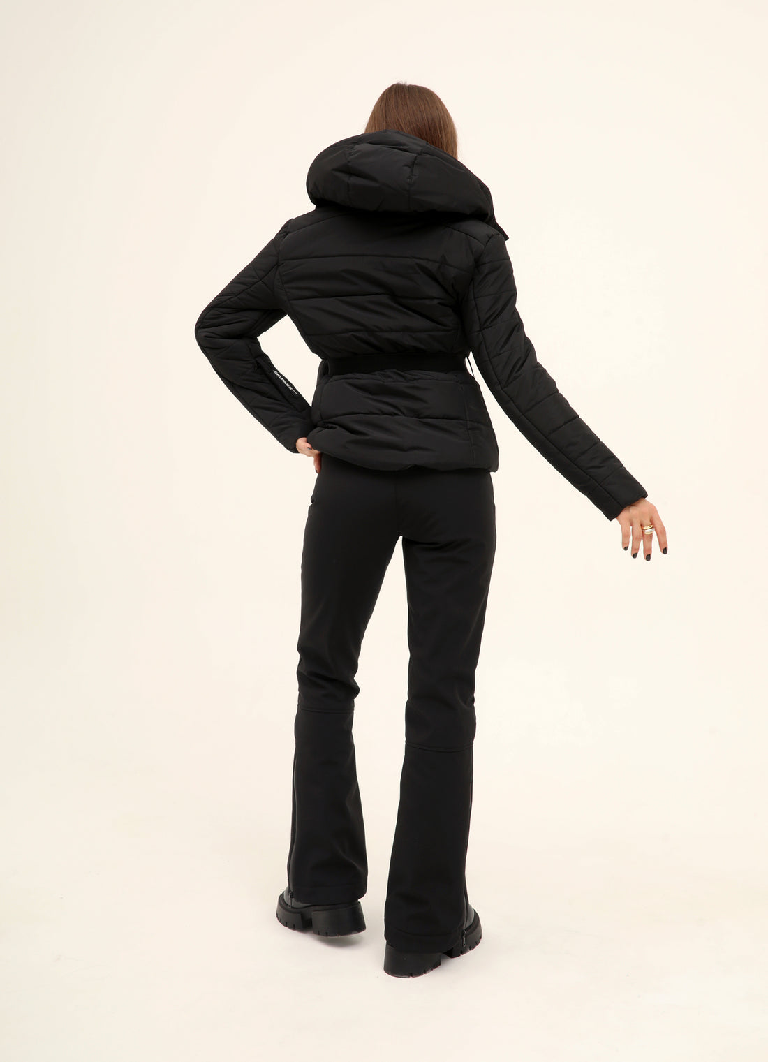 Black two piece ski outfit - McKinley Black - Black ski suit