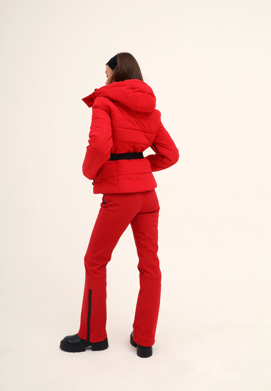 Red two piece ski outfit - McKinley Red - Red ski suit