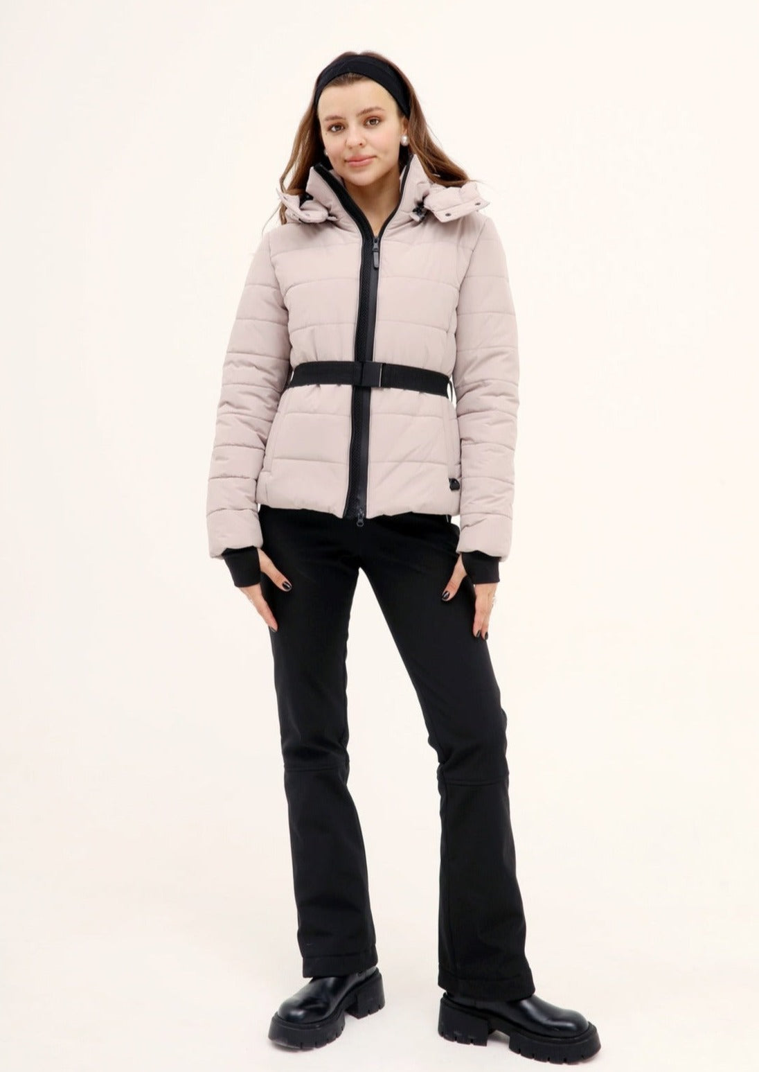 Beige two piece ski outfit - McKinley Beige - Beige ski suit