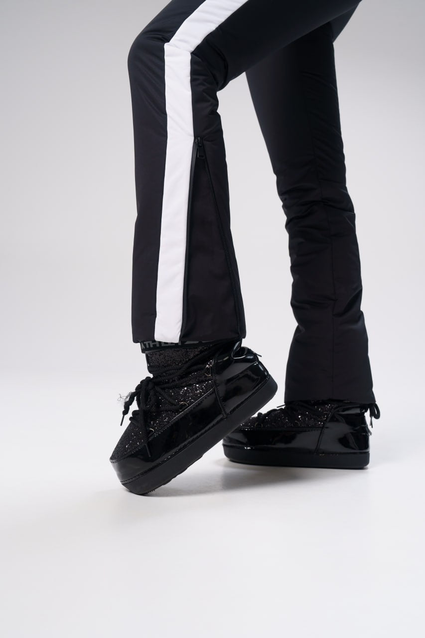 Membrane ski suit one-piece  - Bald - Black - Women's ski suit waterproof and insulated