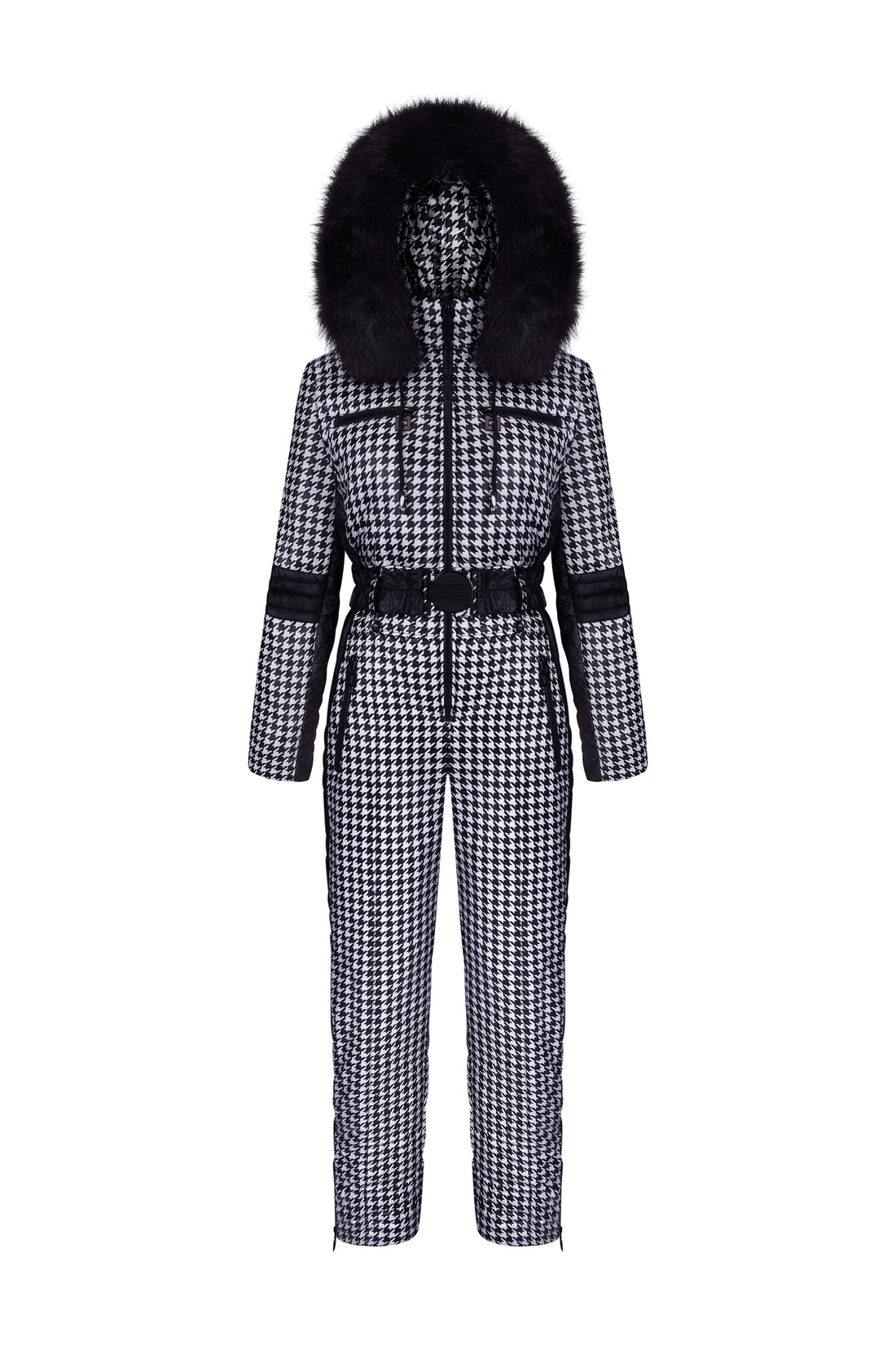 Ski suit womens WHITNEY - WITH SIDE LINES ski outfits