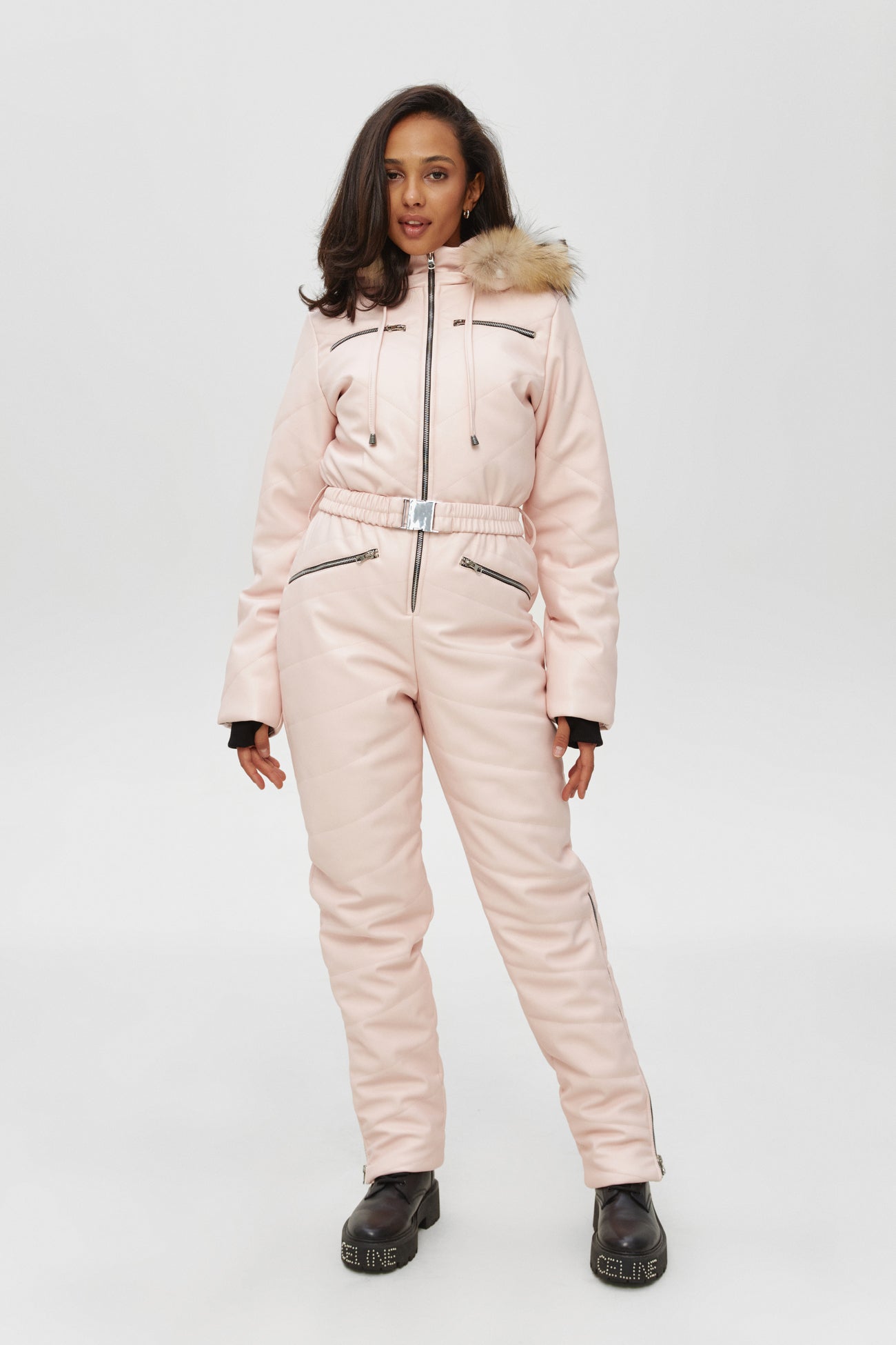 Blush pink 2025 ski jacket