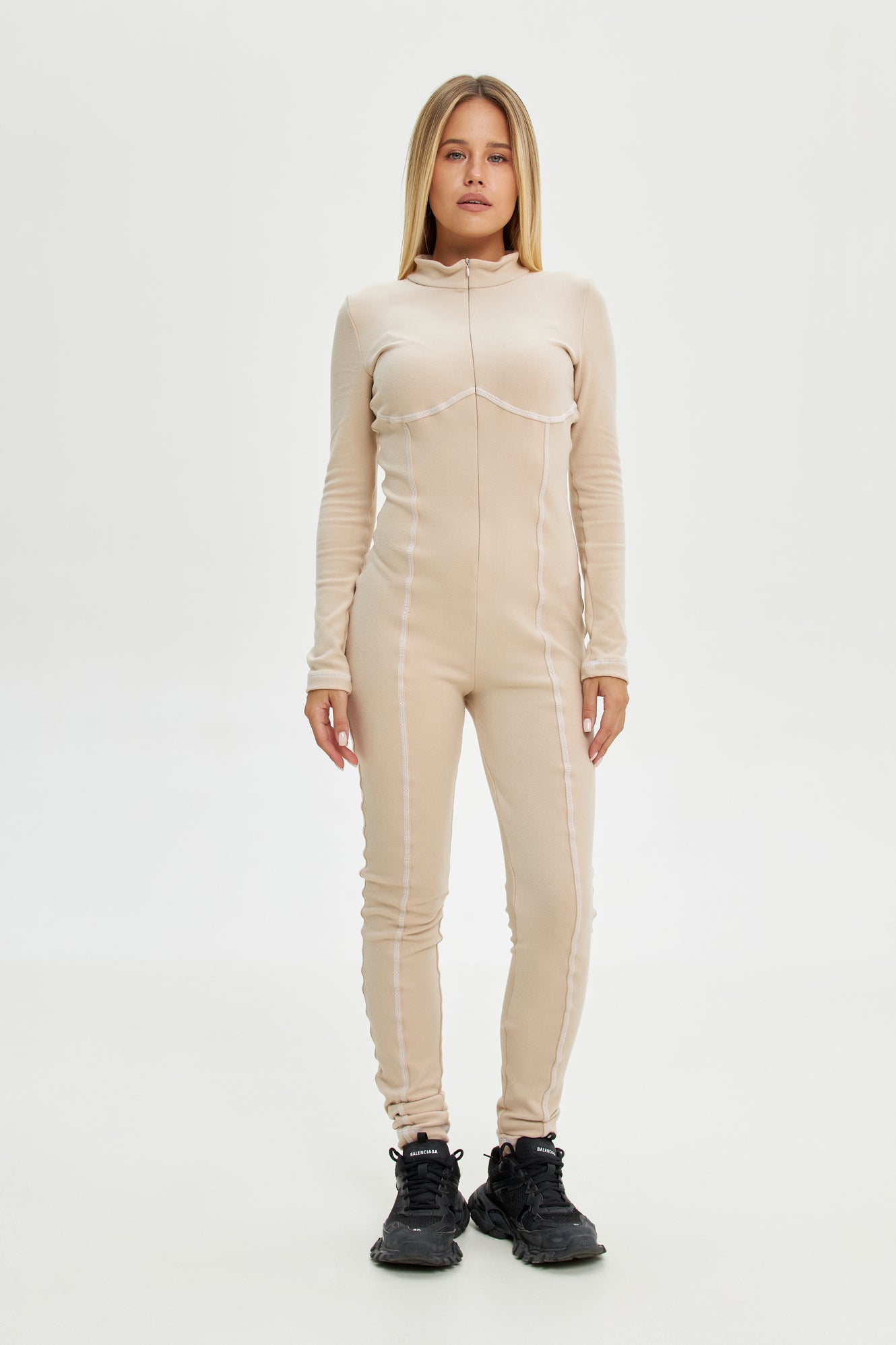 Beige long johns best sale