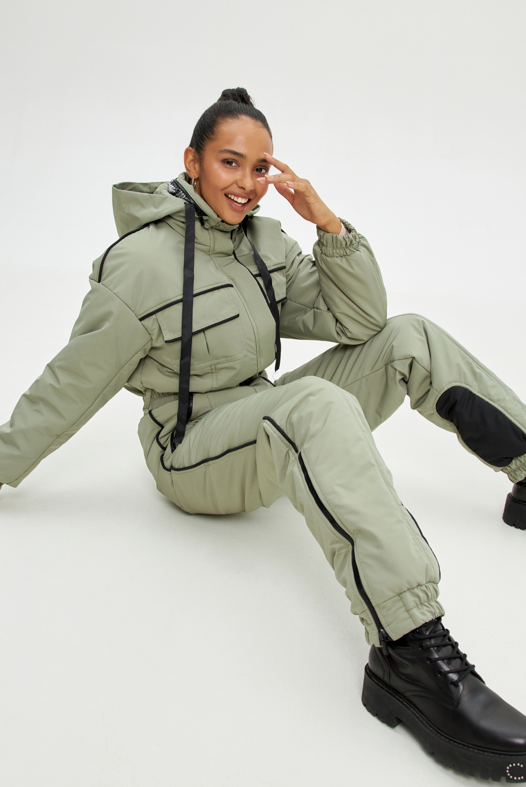 Women's full 2025 body snowsuit